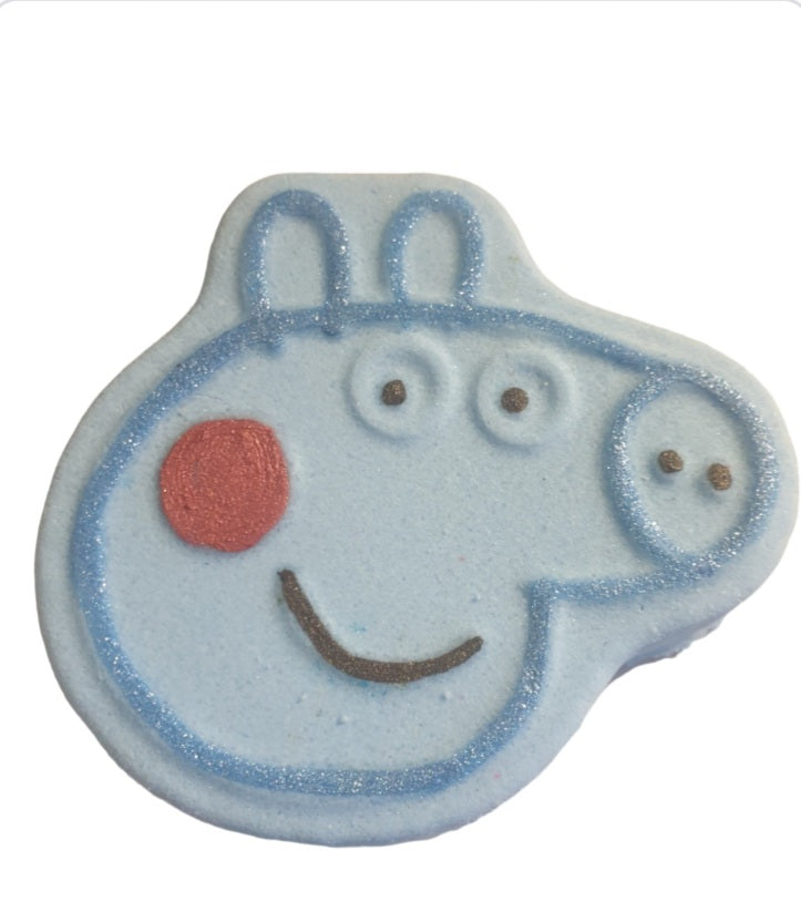 Blue Pig (George Pig) - Blue Bath Bomb