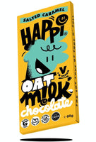 Salted Caramel Happi Vegan Oat M!lk Chocolate Bar - 80g