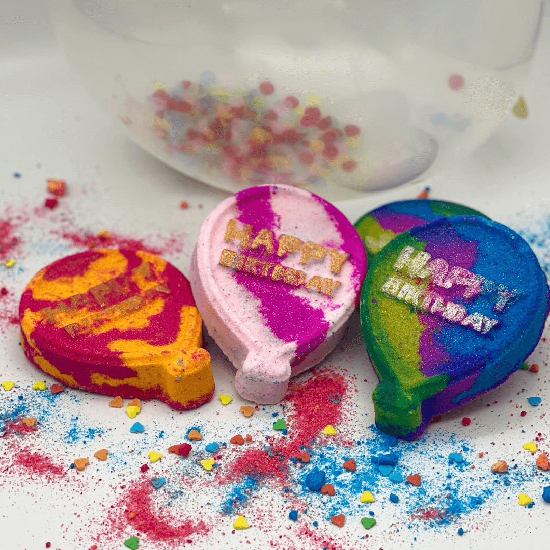 Birthday Balloon Bath Bomb