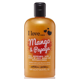 I Love Bubble Bath & Shower Creme Mango & Papaya