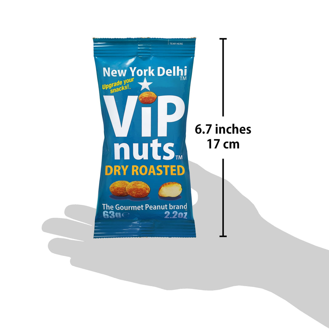 New York Delhi ViPnuts Dry Roasted Peanuts