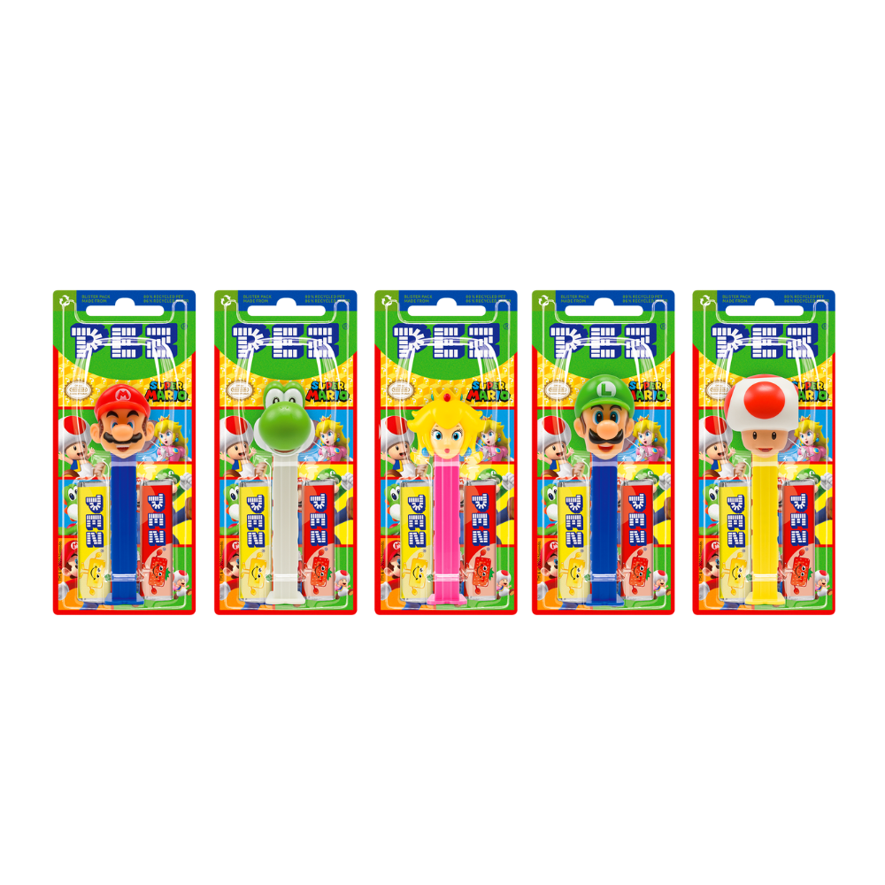 Pez Best of Nintendo Super Mario 1+2 Pack