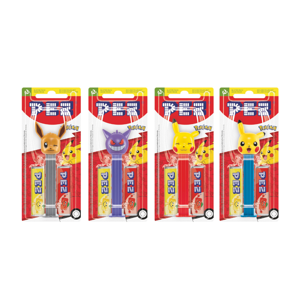PEZ Pikachu 1+2 Pack
