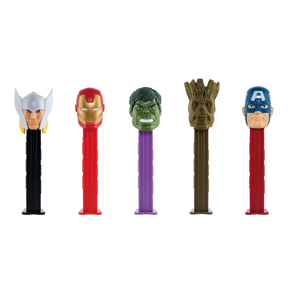 Pez Marvel Avengers 4 1+2 Pack