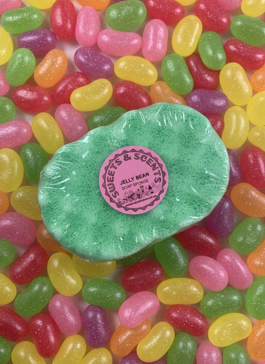 Jelly Bean Soap Sponge