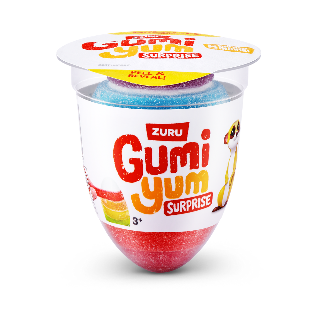 Gumi Yum Surprise Wildlife Gummy &amp; Toy