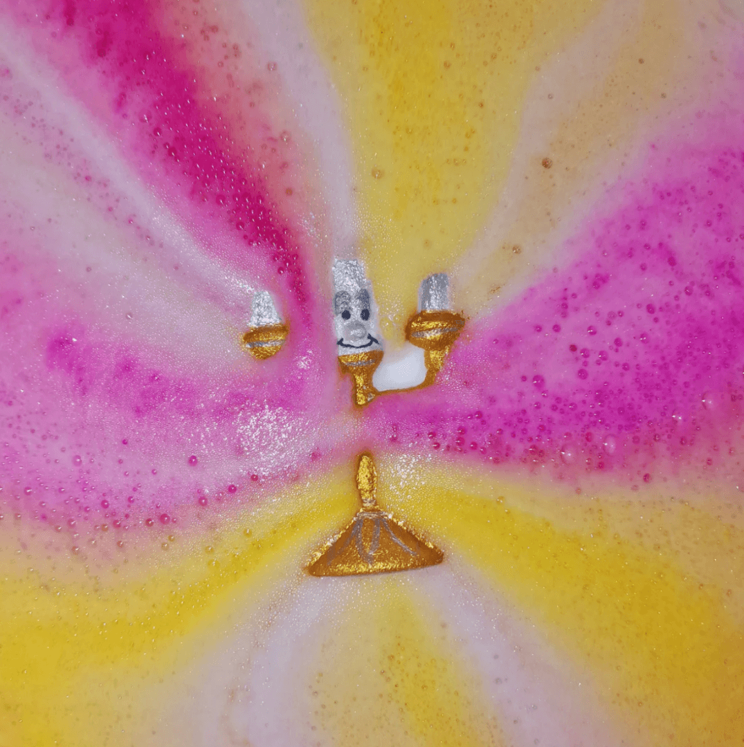 Candle Stick Bath Bomb from Beauty and the Beast