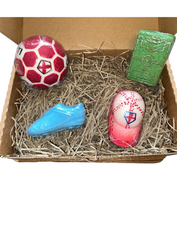 Football Bath Bomb Gift Set