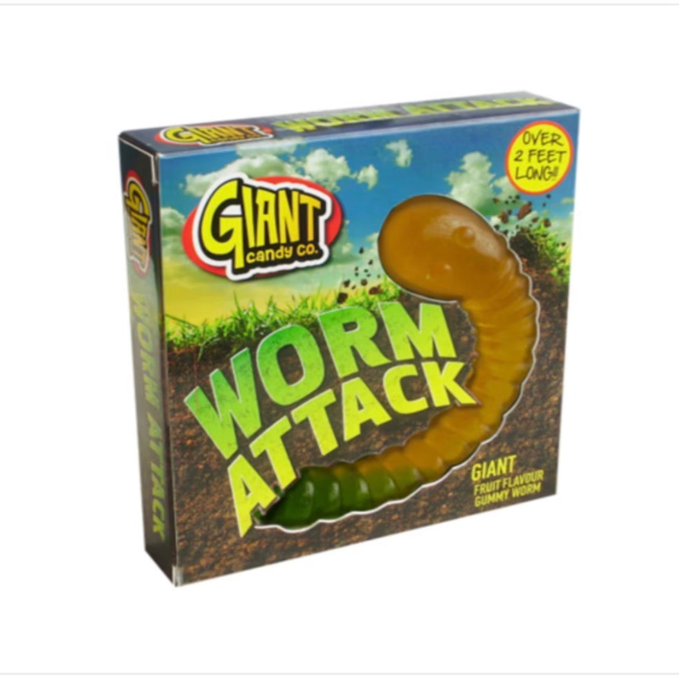 Giant Candy Co Worm Attack Box 800g