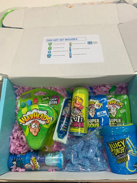 Blue Raspberry Super Sour Gift Set