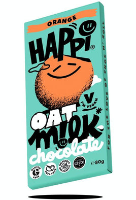 Orange Happi Vegan Oat M!lk Chocolate Bar - 80g