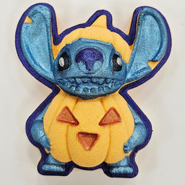 Halloween Pumpkin Stitch Bath Bomb
