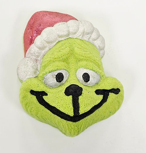 Xmas Grinch Bath Bomb