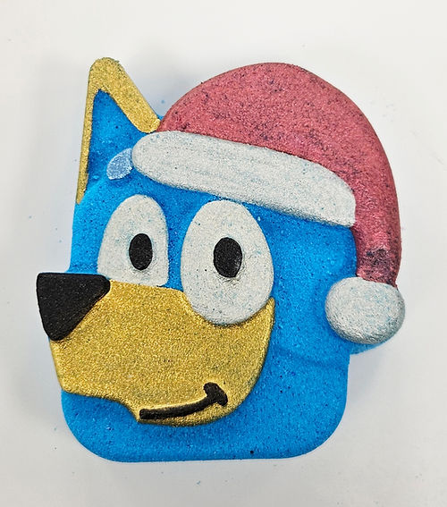 Xmas Bluey Bath Bomb