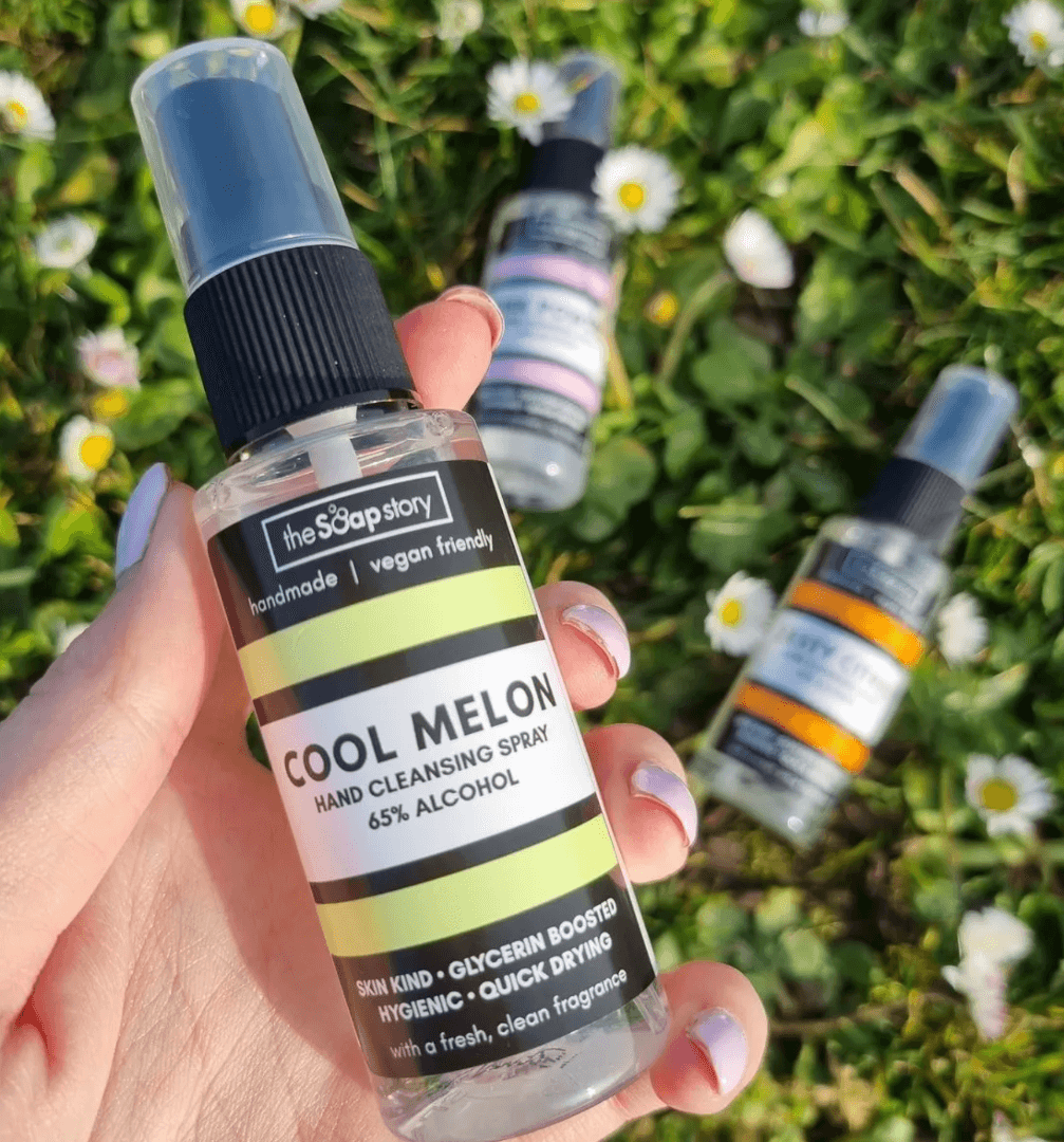 Hand Cleansing Spray Cool Melon