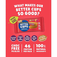 Peanut Butter Better Cups - PB&Jelly