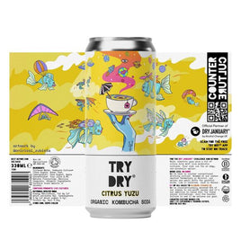 Counter Culture - Citrus Yuzu Organic Kombucha Soda