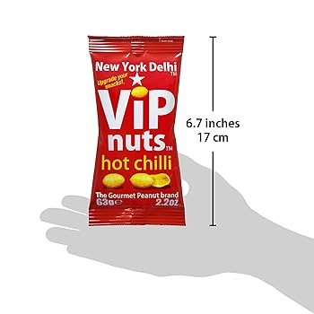 New York Delhi ViPnuts Hot Chilli Peanuts