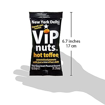 New York Delhi ViPnuts Hot Toffee Caramelised Peanuts