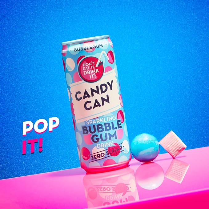 Candy Can Bubblegum Zero Sugar 330ml