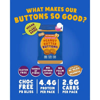 Peanut Butter Buttons - No Added Sugar