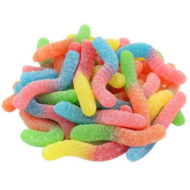 Fizzy Sour Neon Worms