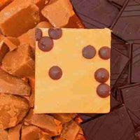 Choc Toffee Fudge Slab - Vegan