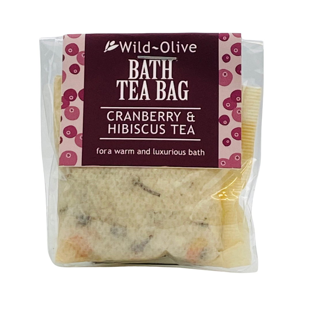 Cranberry &amp; Hibiscus Tea Bath Tea Bag