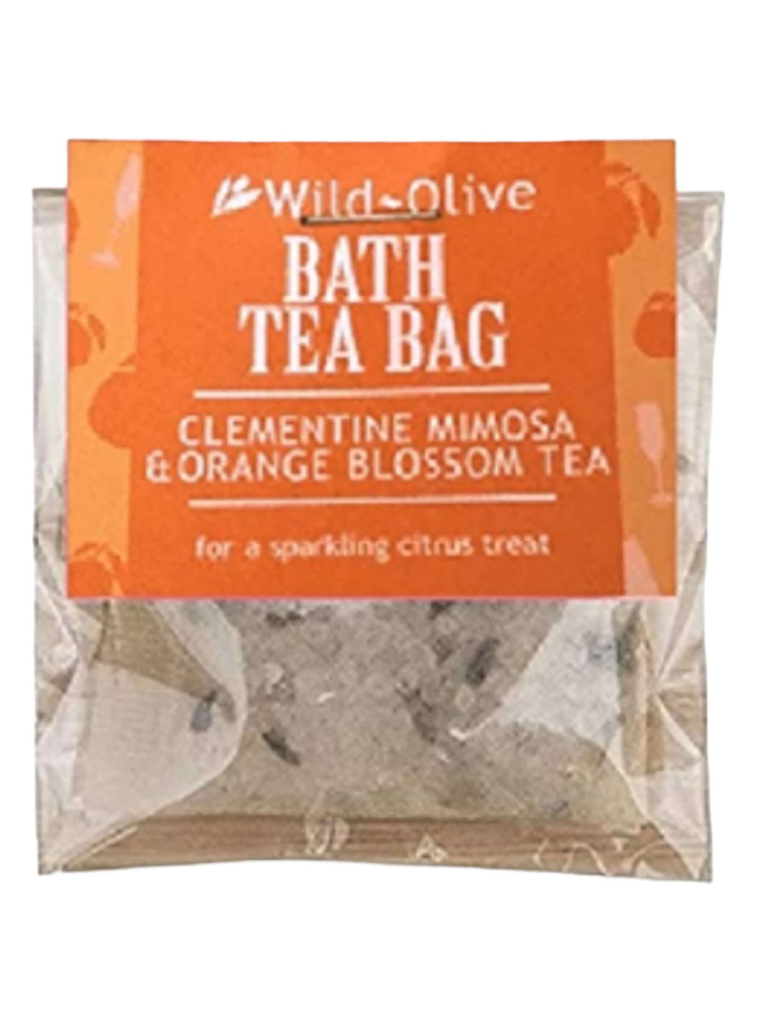 Clementine Mimosa &amp; Orange Blossom Tea Bath Tea Bag