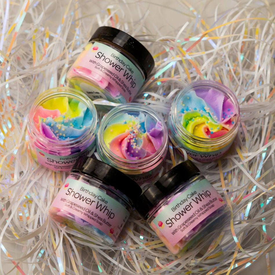 Birthday Cake Mini Whipped Soap