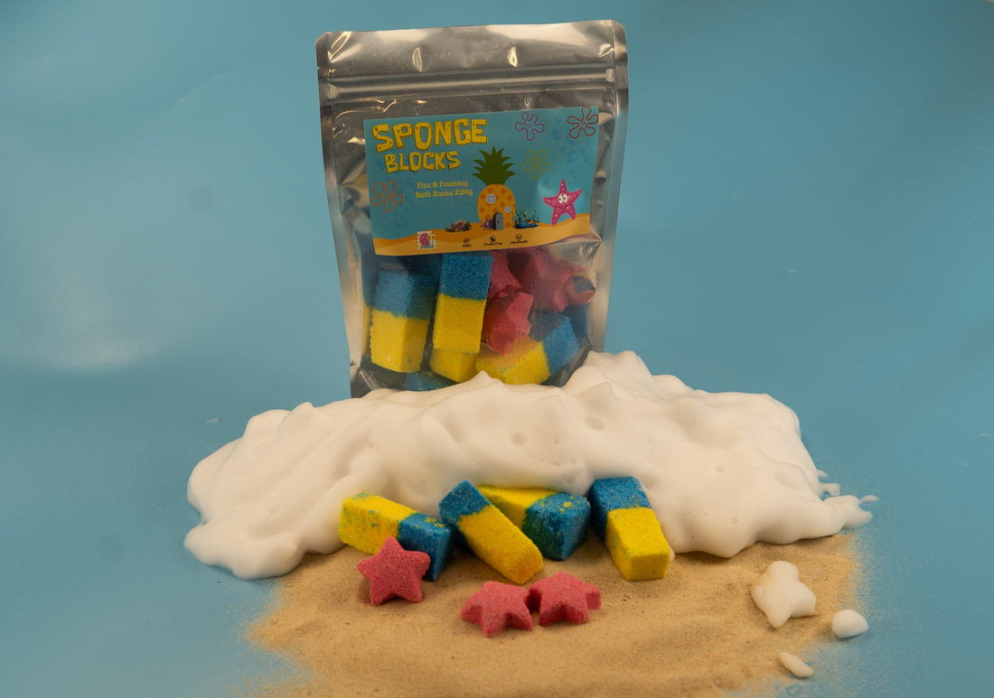 Sponge Blocks Bath Rocks