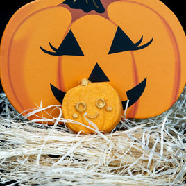Smiley Pumpkin Bath Bomb
