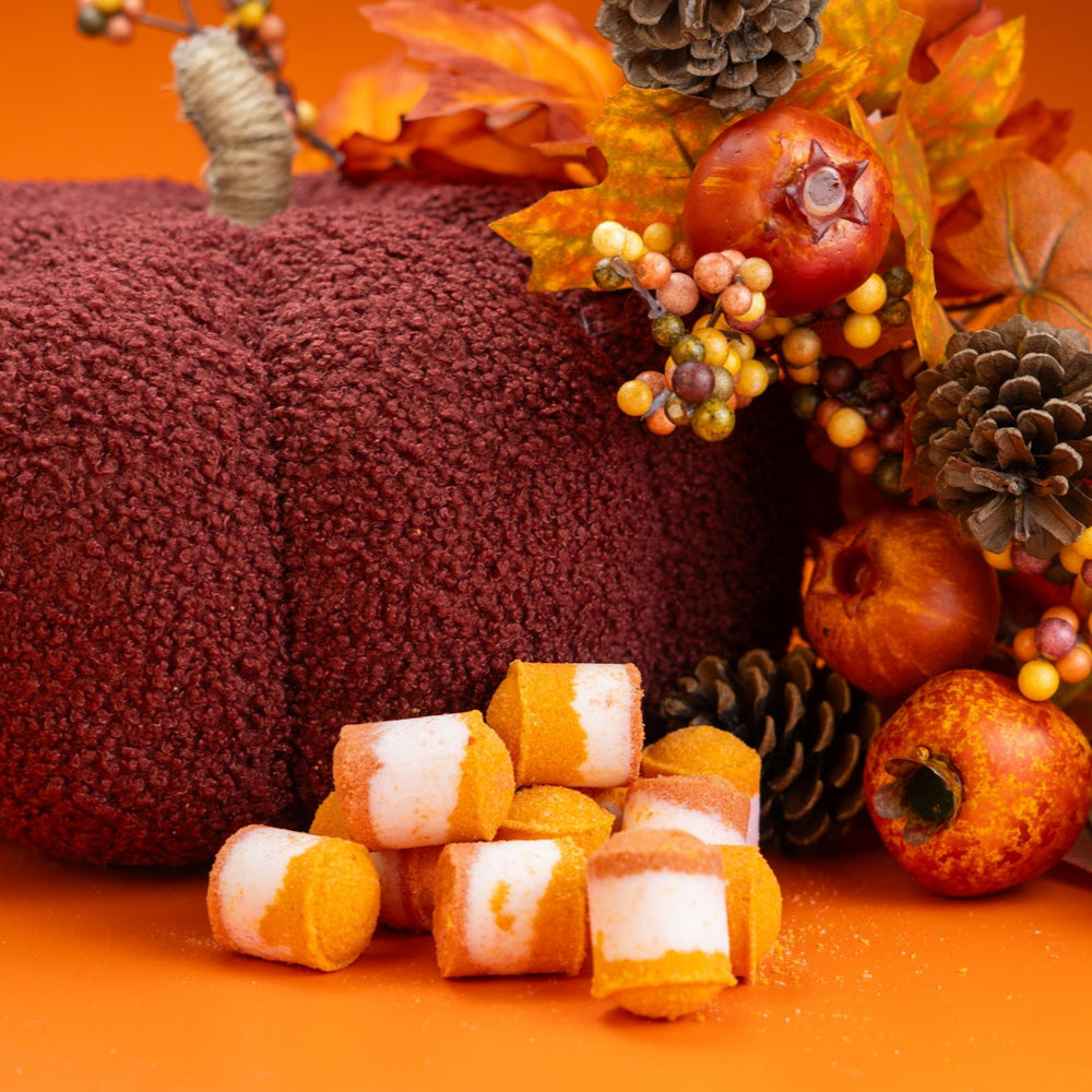 Pumpkin Spice Mini Bath Bombs