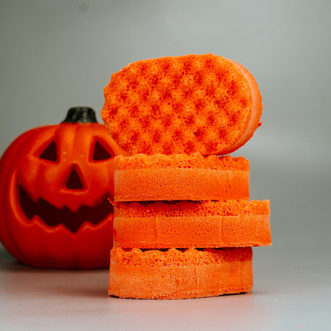 Pumpkin Spice Soap Sponge