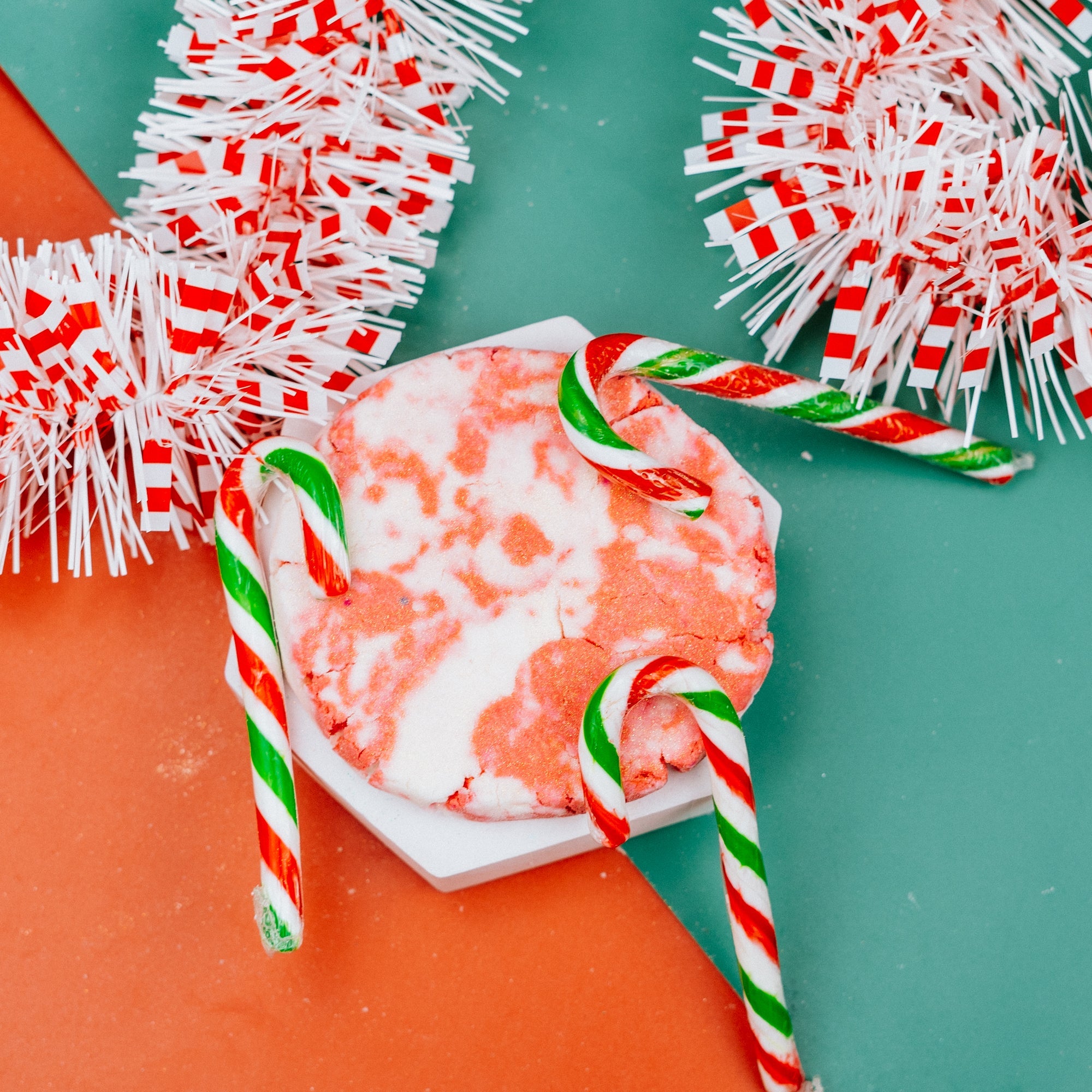 Candy Cane Bubble Bar