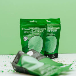 Rosemary & Peppermint Bath Salt Soak