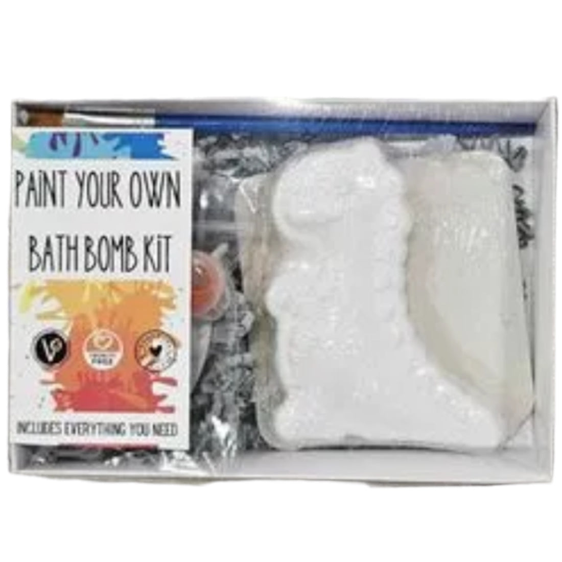 Dinosaur Paint Your Own Bath Bomb Kit