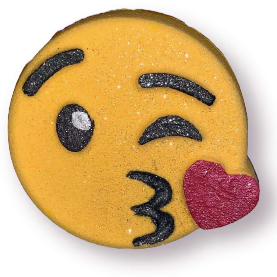 Emoji Bath Bomb - Kiss Emoji
