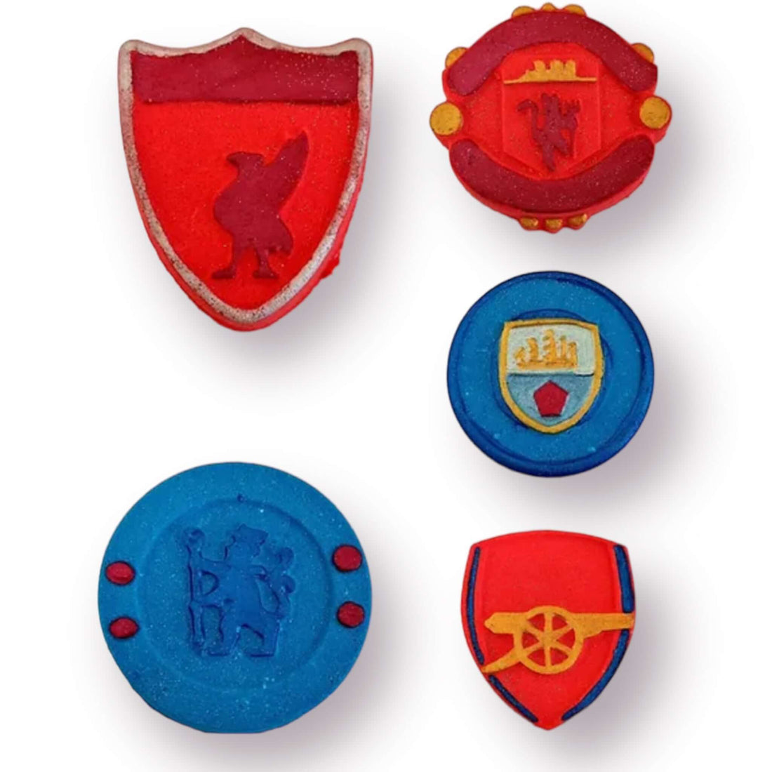 Football Badge Collection Bath Bombs