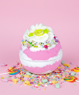 Candy Stripe Splash Bath Bomb