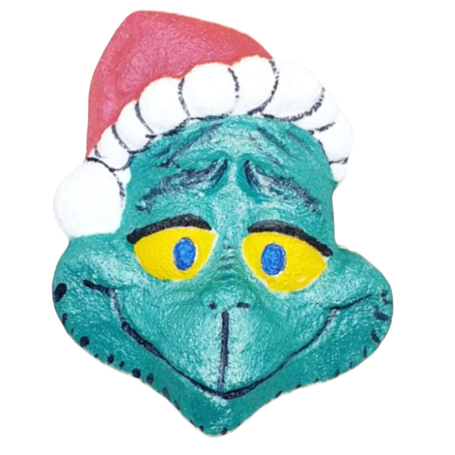 Grinch Head Bath Bomb