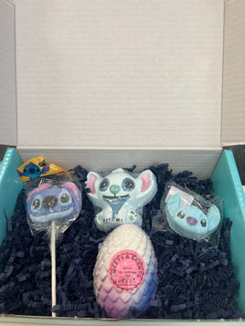 Stich Bath Bomb And Sweet Gift Set