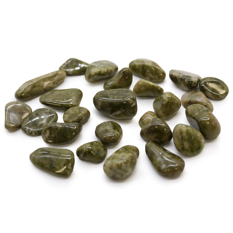 Epidote Snowflake Small African Tumble Stone