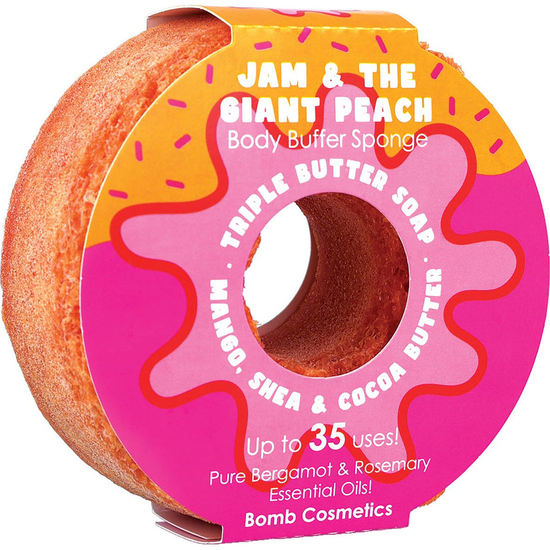 Jam &amp; the Giant Peach Donut Body Buffer Sponge