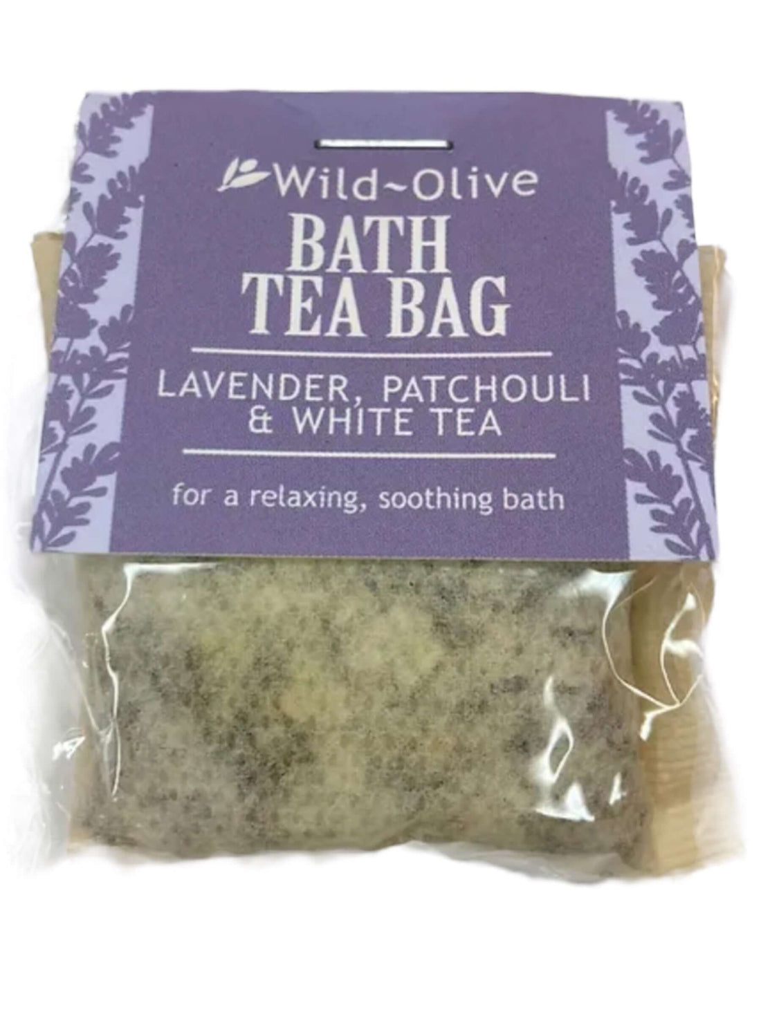 Lavender, Patchouli &amp; White Tea Bath Tea Bag