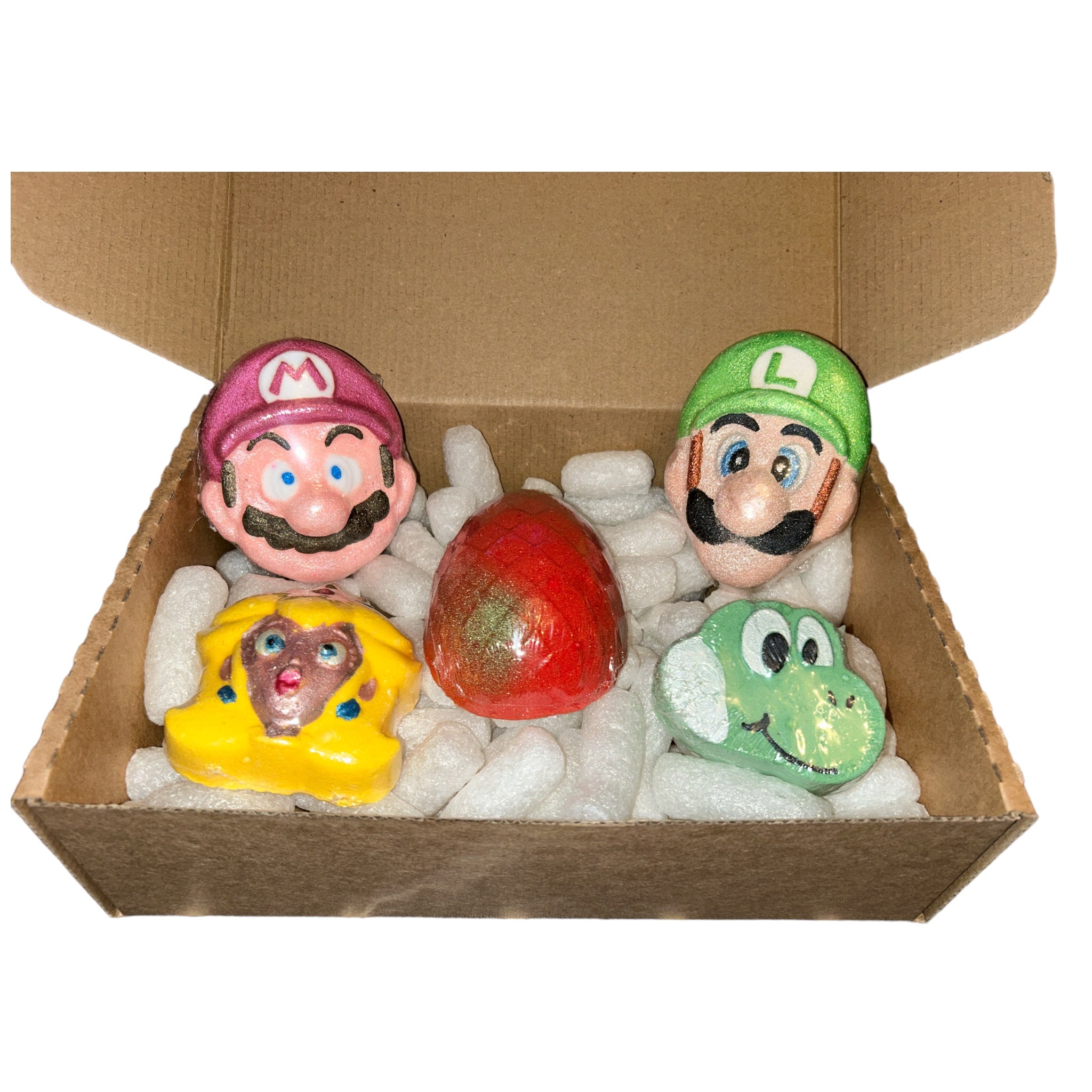 Mario and Friends Bath Bomb Bundle Gift Set