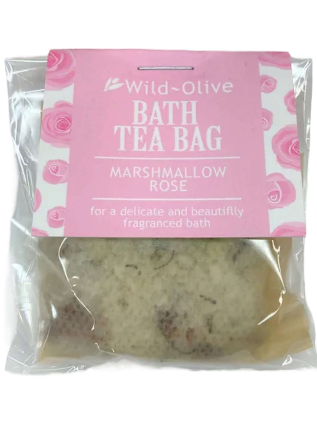 Marshmallow Rose Bath Tea Bag