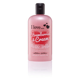 I Love Bubble Bath & Shower Creme Strawberries & Cream