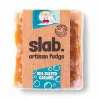 Sea Salted Caramel Fudge Slab - Vegan