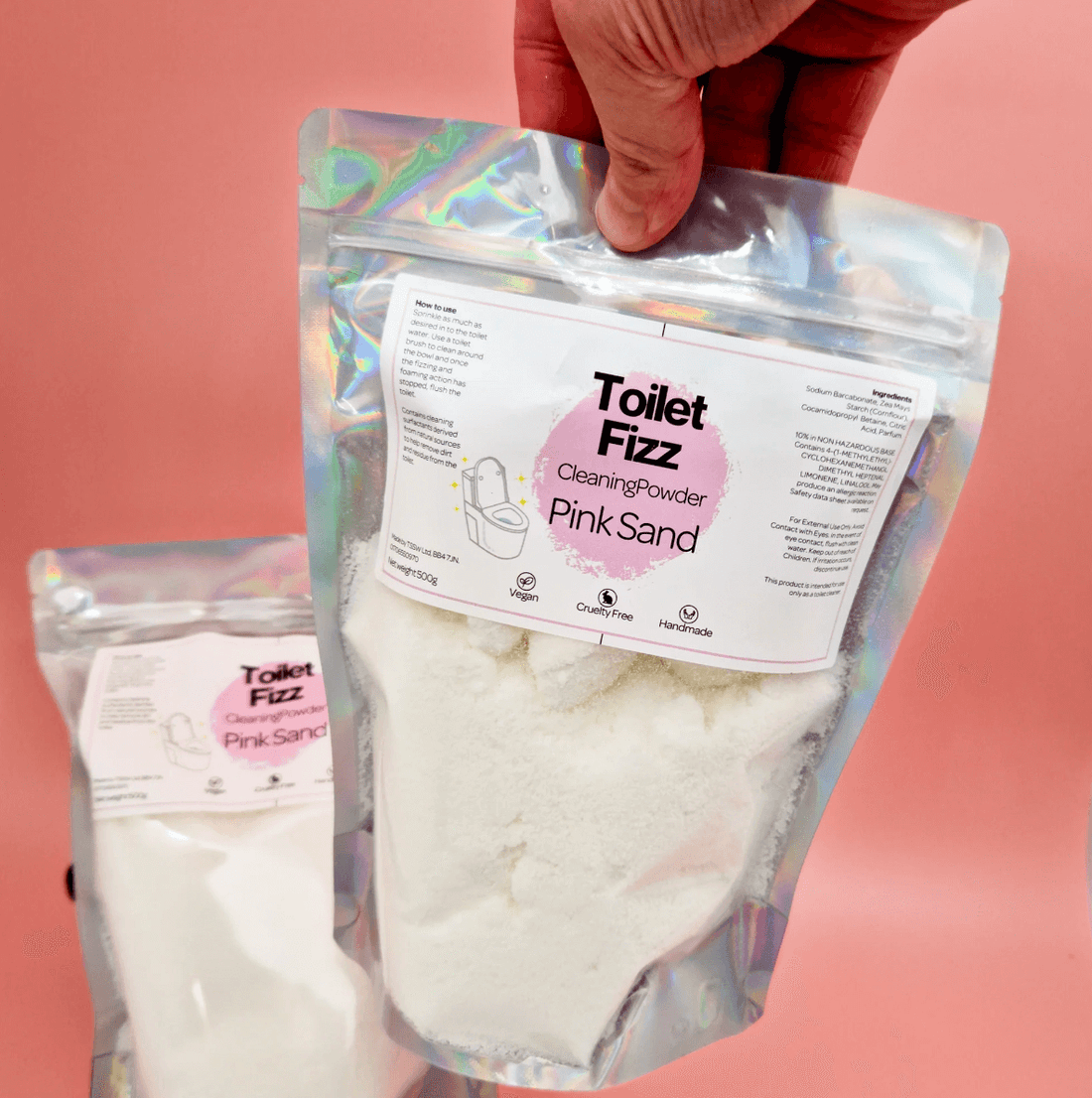 Pink Sand Toilet Fizz